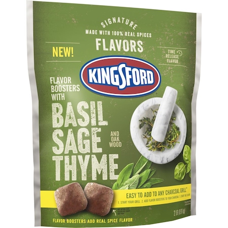 Kingsford Kingsford Signature Flavors All Natural Basil Sage Thyme Charcoal Briquettes 2 lb 32615